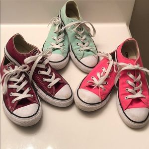 Bundle of 3 Converse